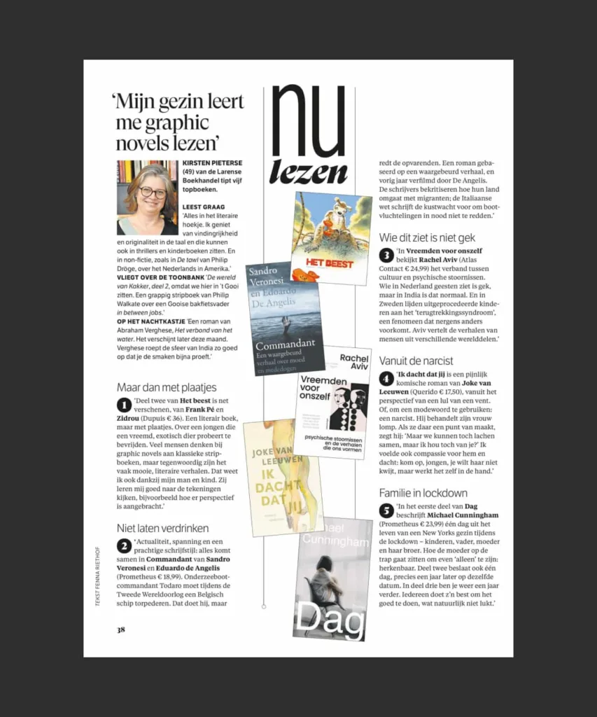 boekenrubriek Mezza Fenna Riethof