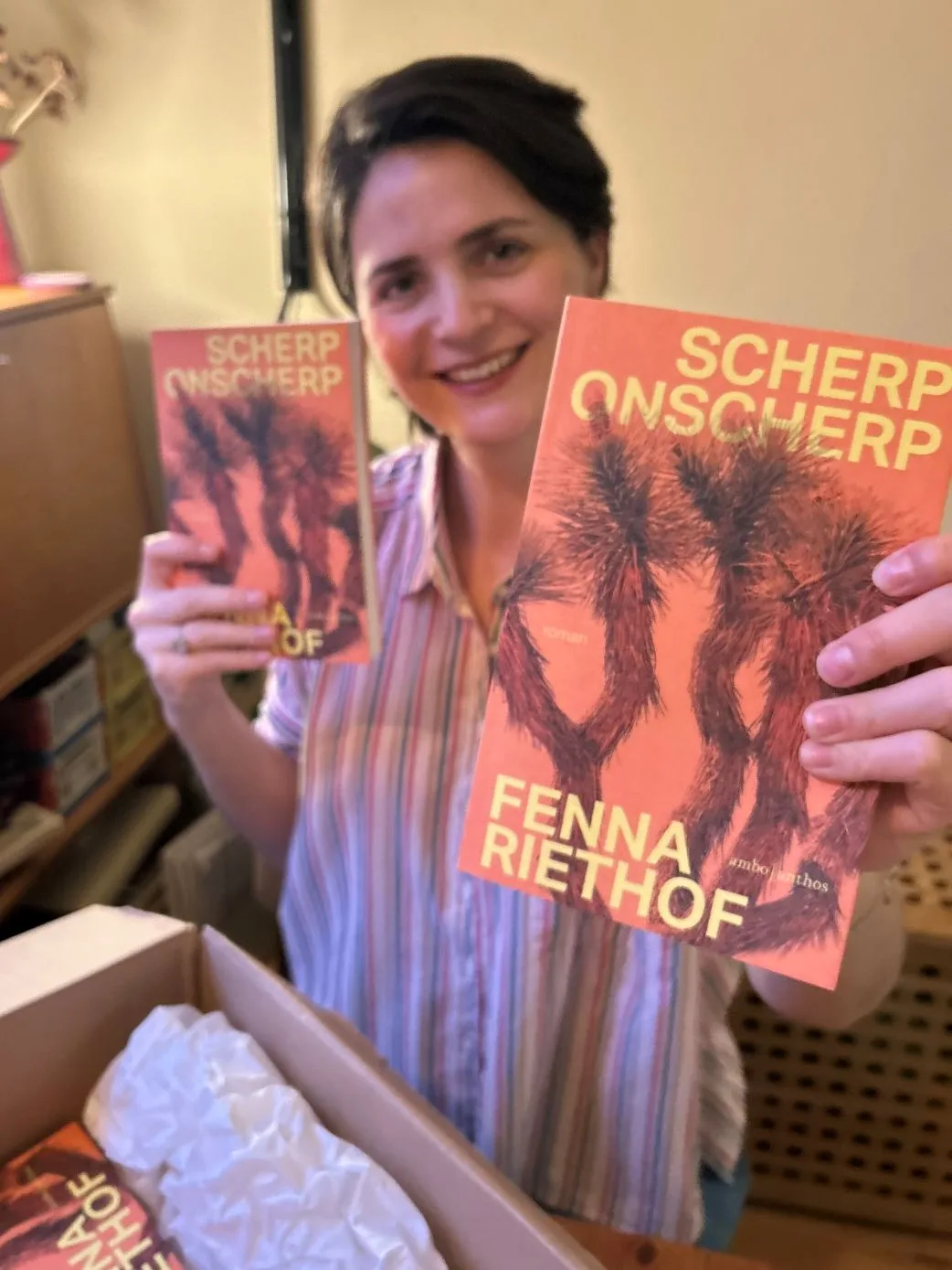 Morgen verschijnt mijn debuut